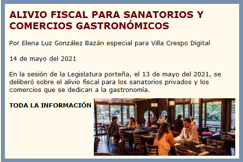 ALIVIA FISCAL GASTRONOMICOS